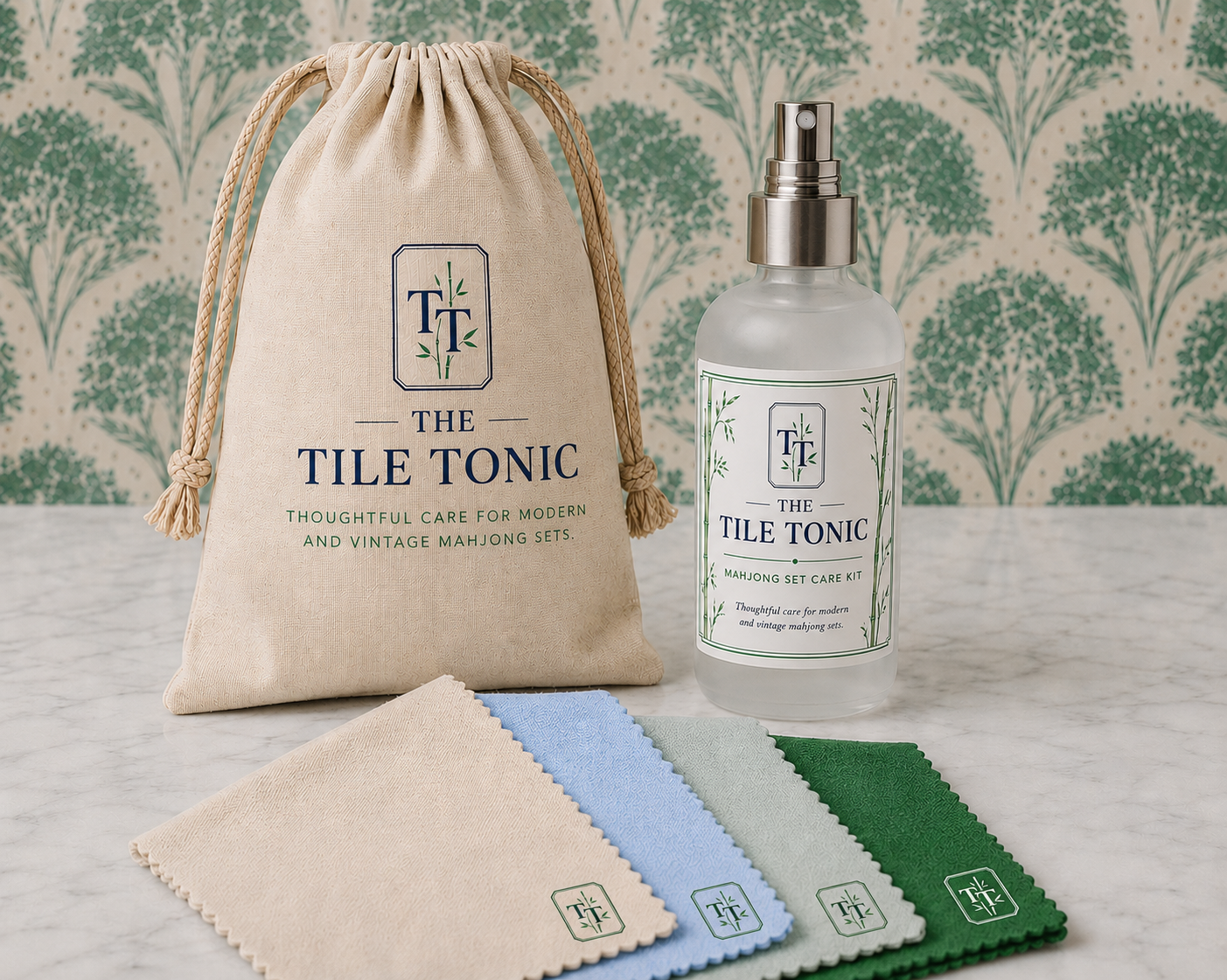 Tile Tonic Mahjong Set Care Spray bottle